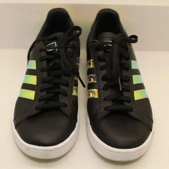 WOMEN'S ADIDAS 'GRAND COURT' TENNIS SHOE - Picture 2 of 5